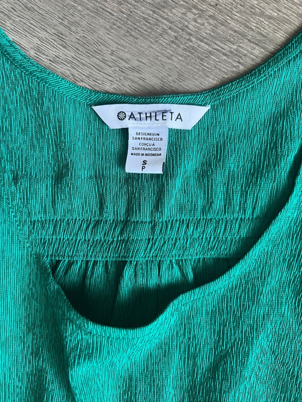 Athleta Teal Sleeveless Maxi Dress - Picture 2 of 9